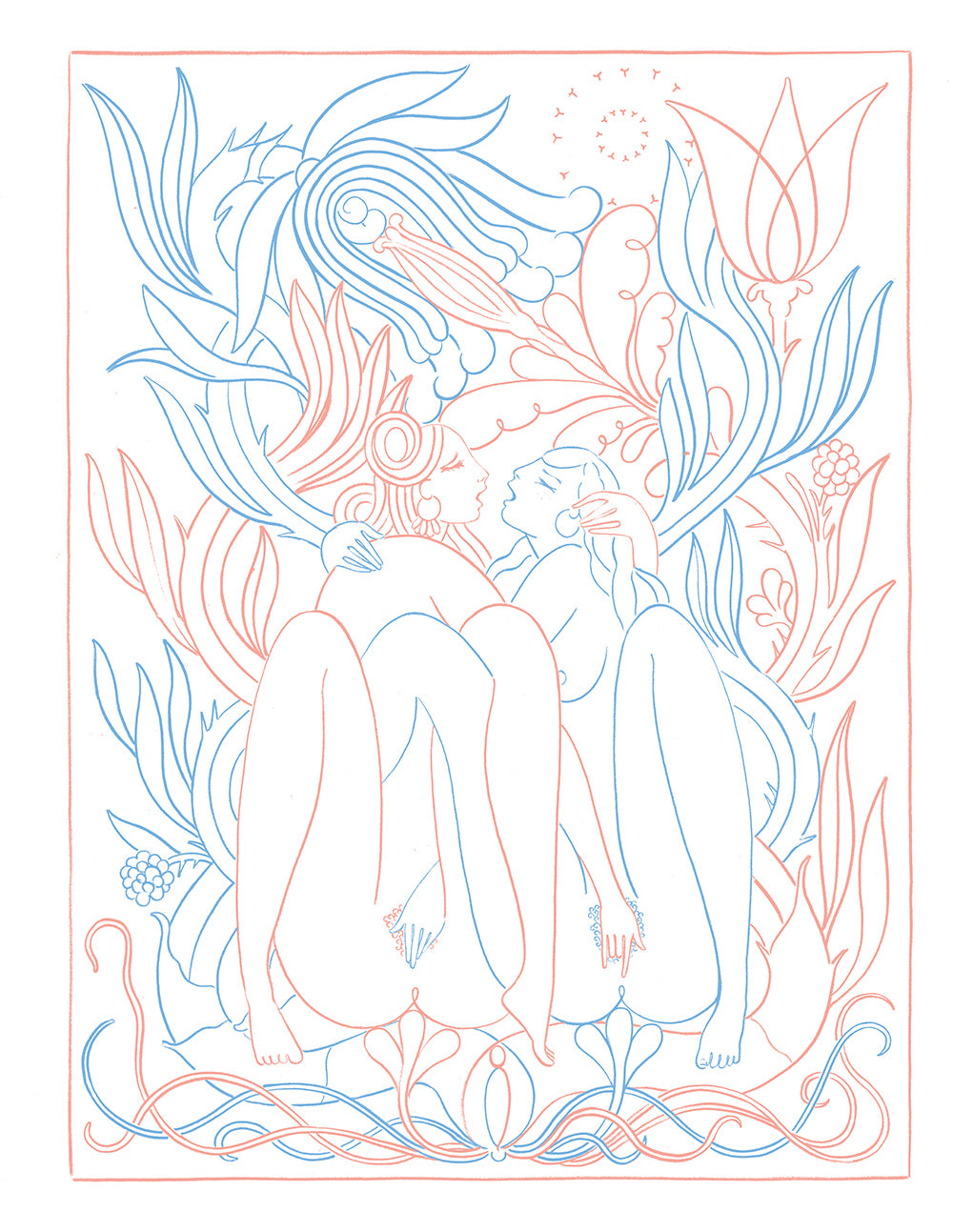 Lovers Knot Detail Version - Original Art