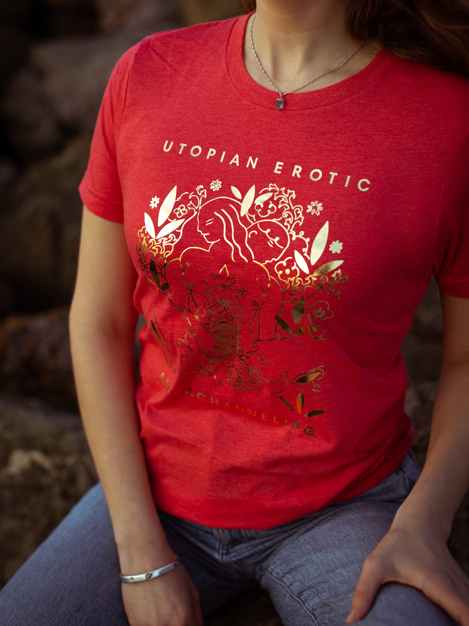 T-Shirt: Utopian Gold Foil
