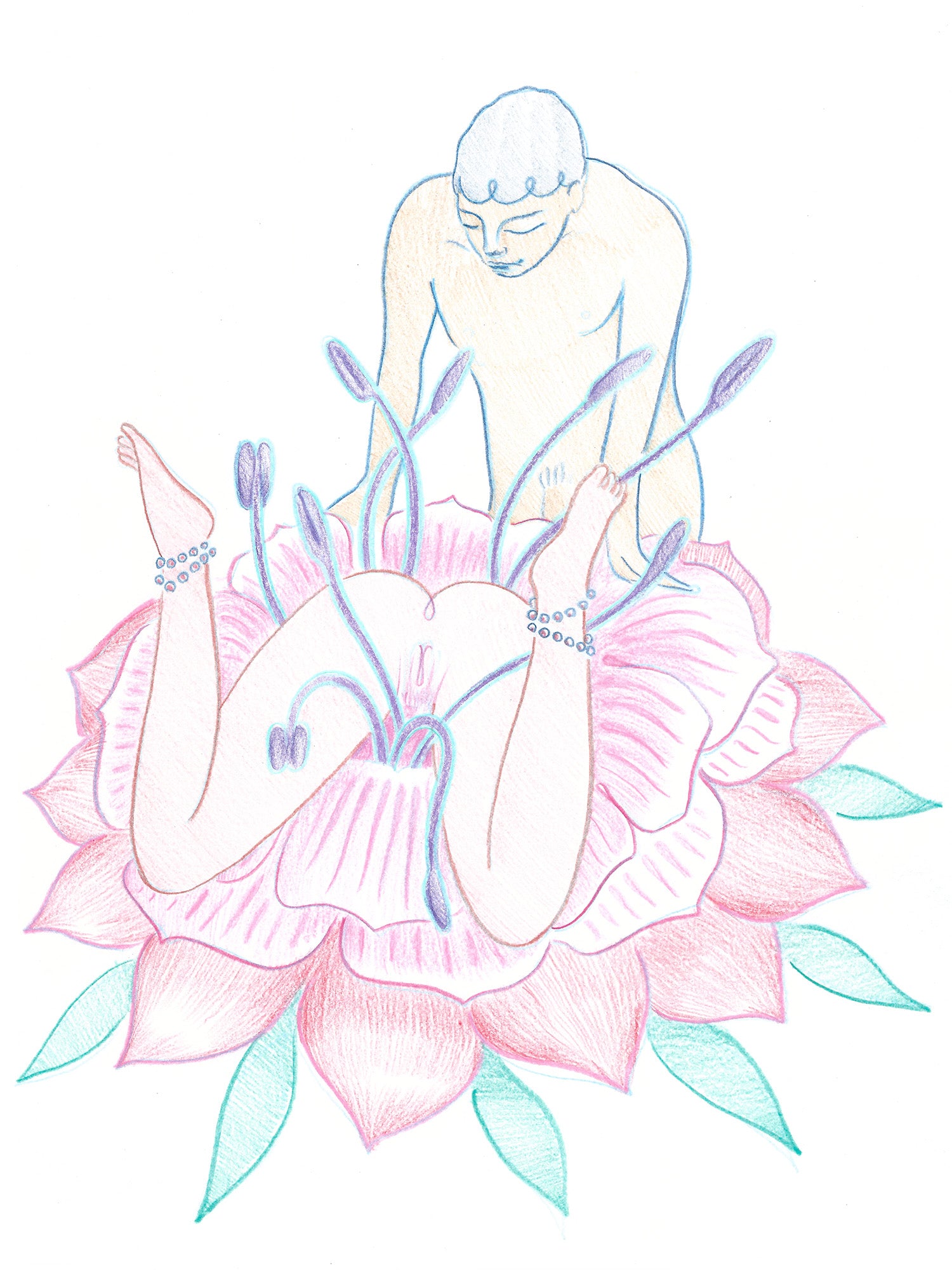 Fallen in the Flower