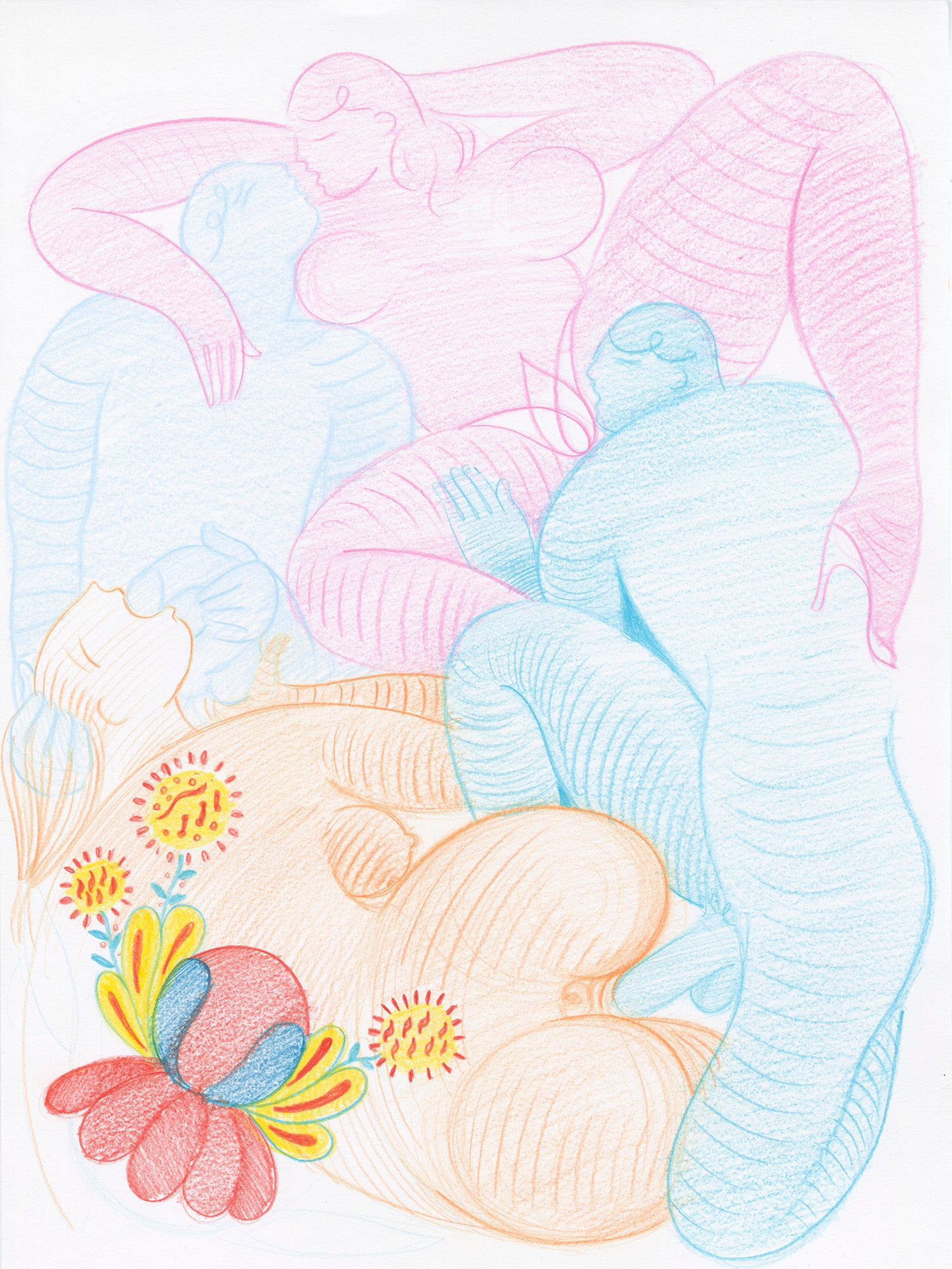 Virtuous Circle Color Version - Original Art