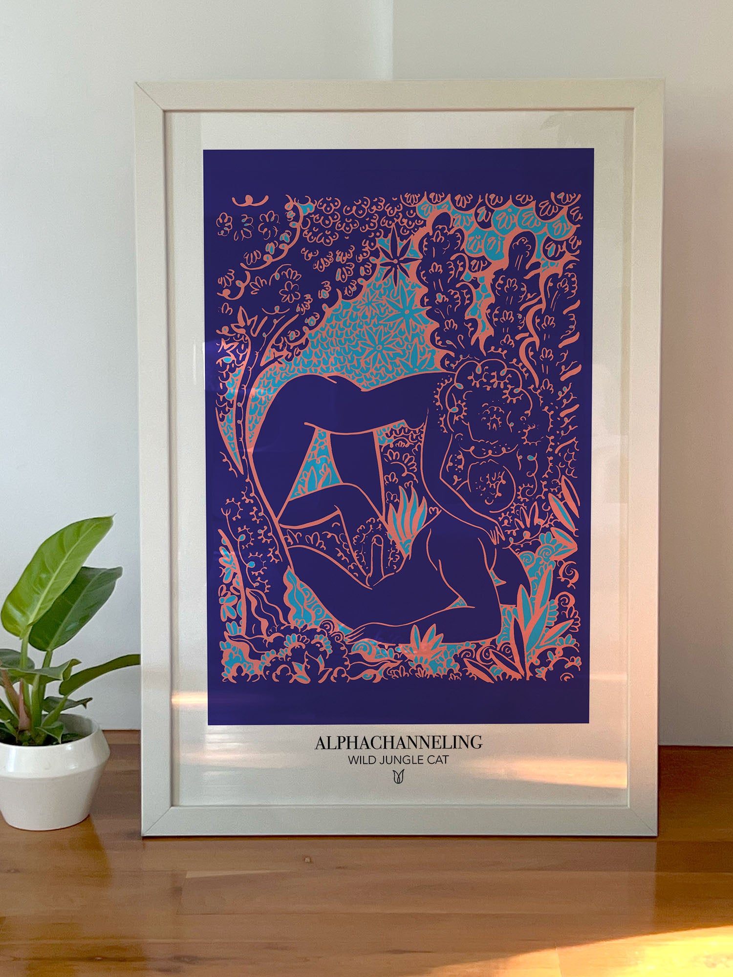 Poster-Wild Jungle Cat
