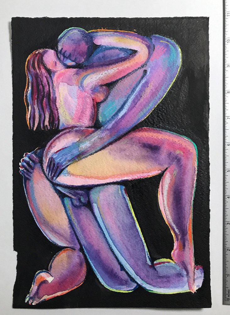 Two Becomes One-Original Art