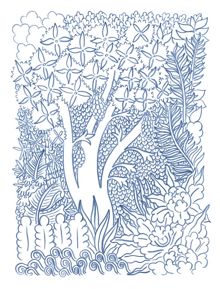 JUNGLE - FACING THE EDGE OF THE CLEARING