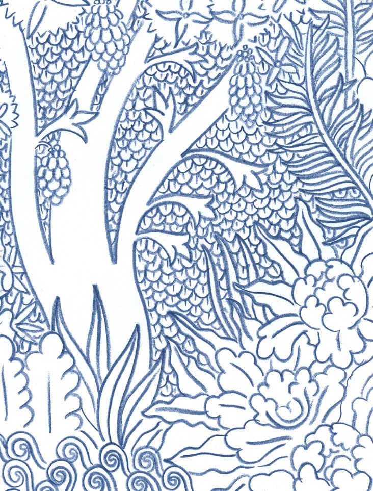 JUNGLE - FACING THE EDGE OF THE CLEARING