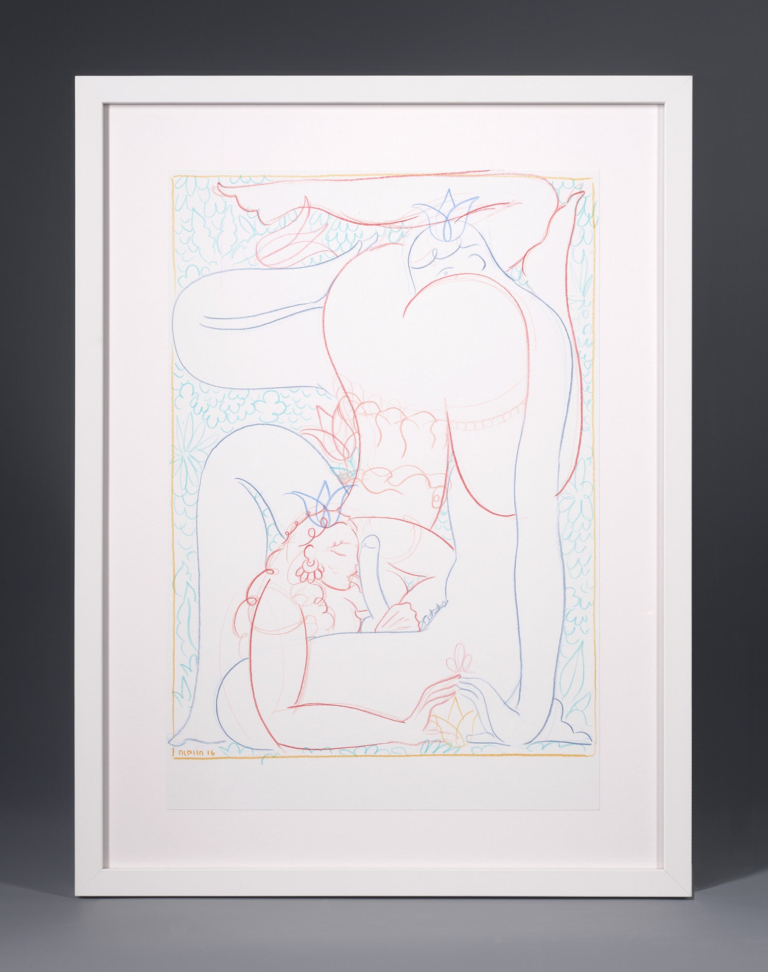 Yin and Yang - Framed Original Art
