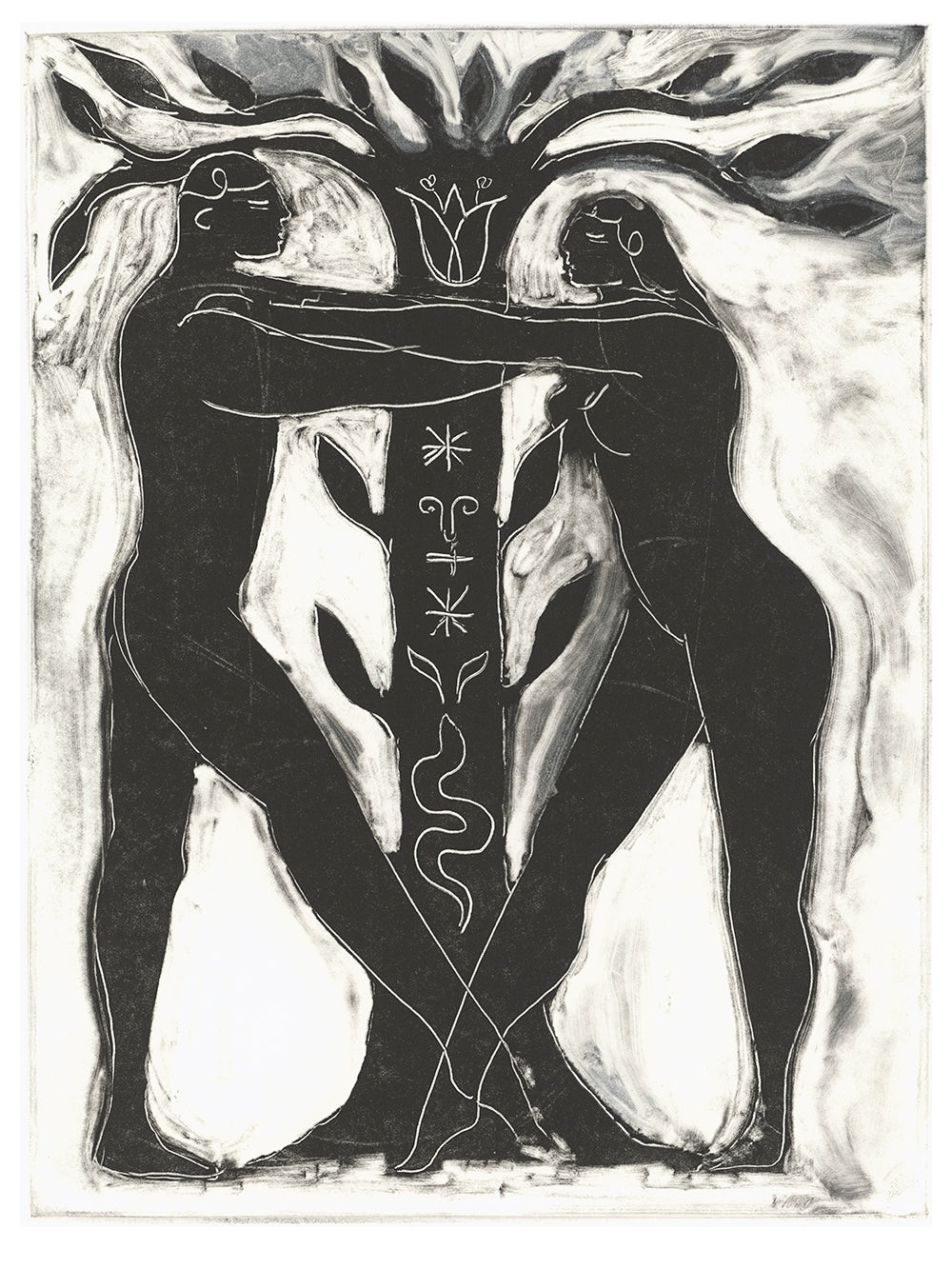 Árbol de los amantes - Arte original