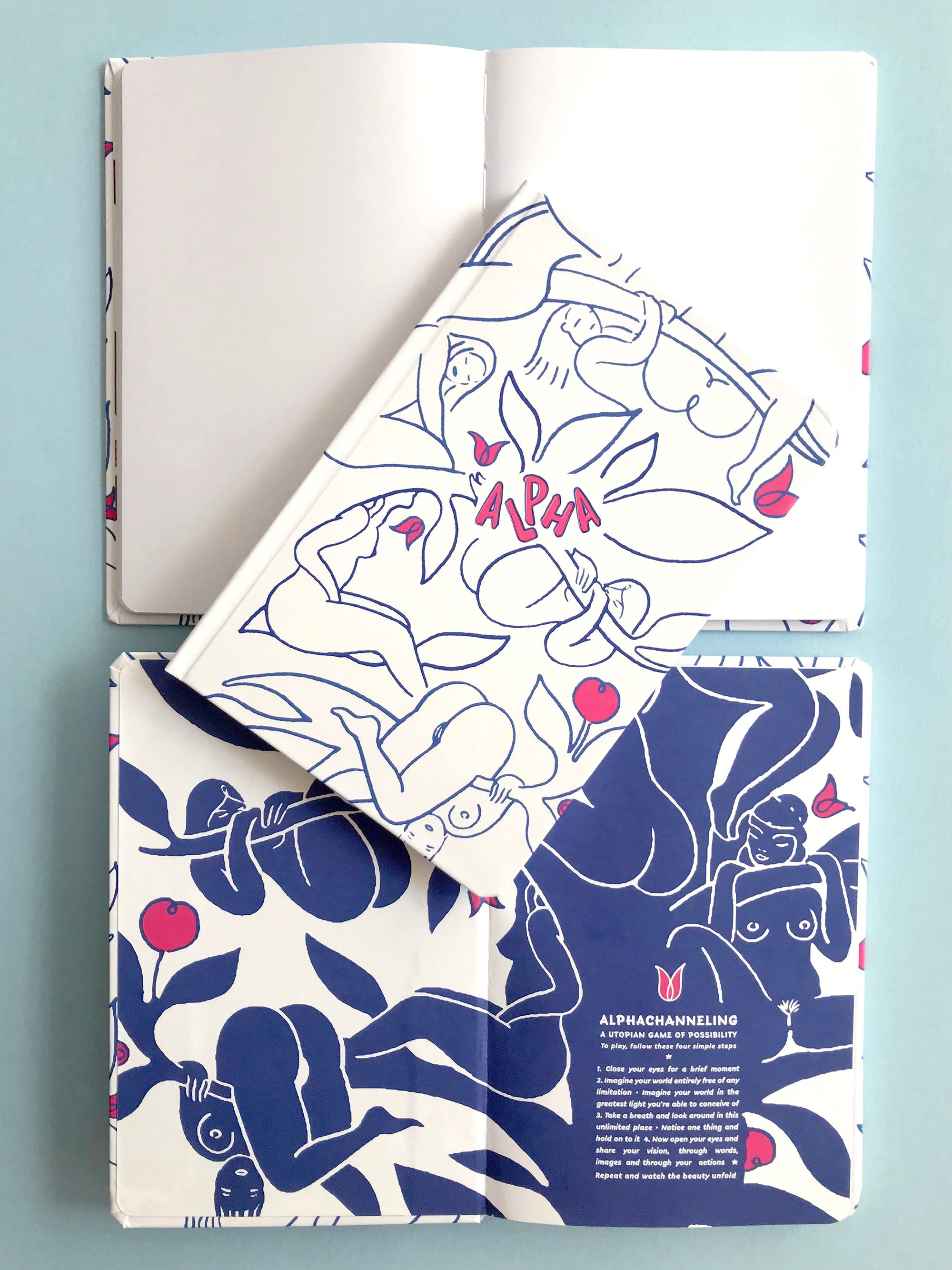 Alpha Blank Sketchbook