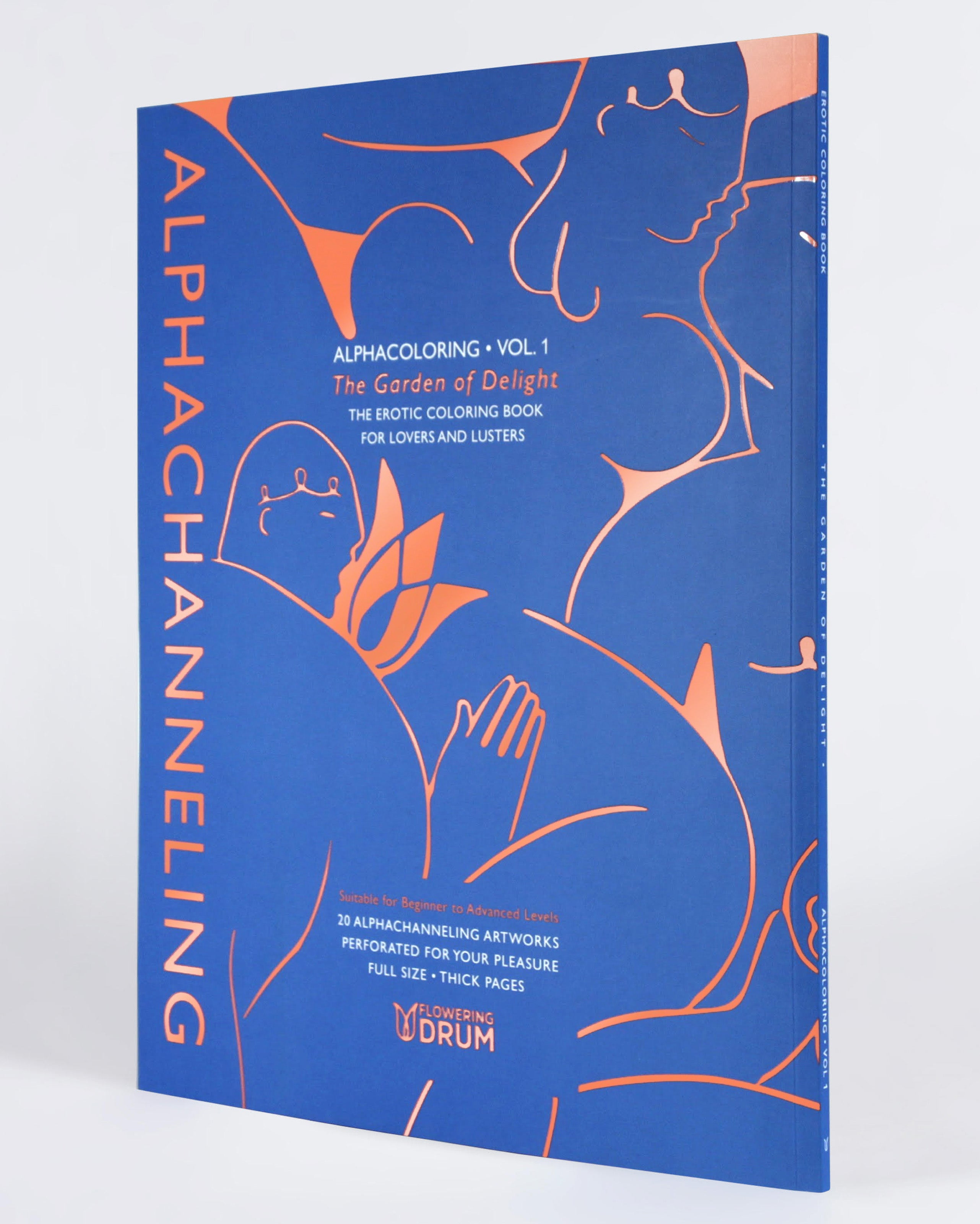 Libro de colorear erótico: Alphacoloring vol. 1