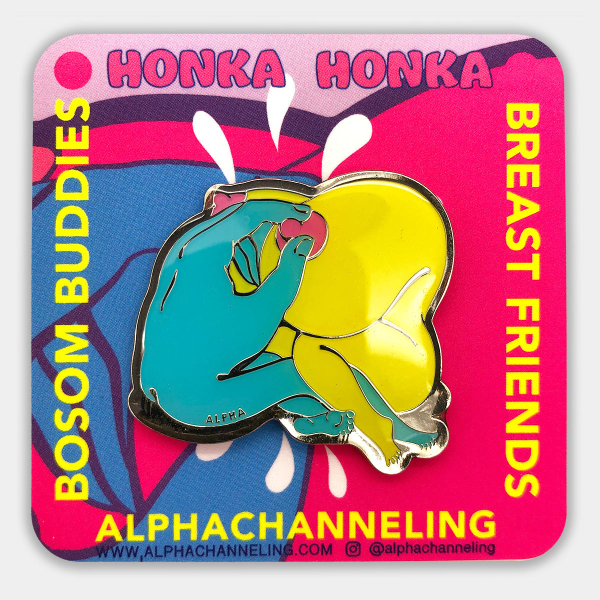 Honka Honka Pin or Keychain