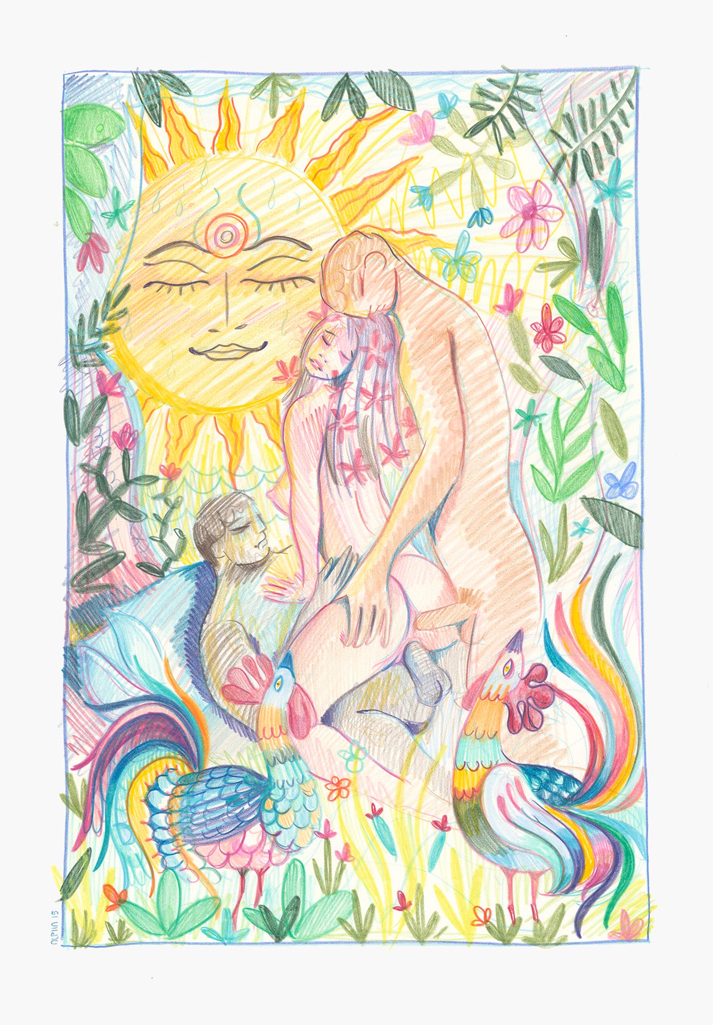 Rising Sun - Original Art