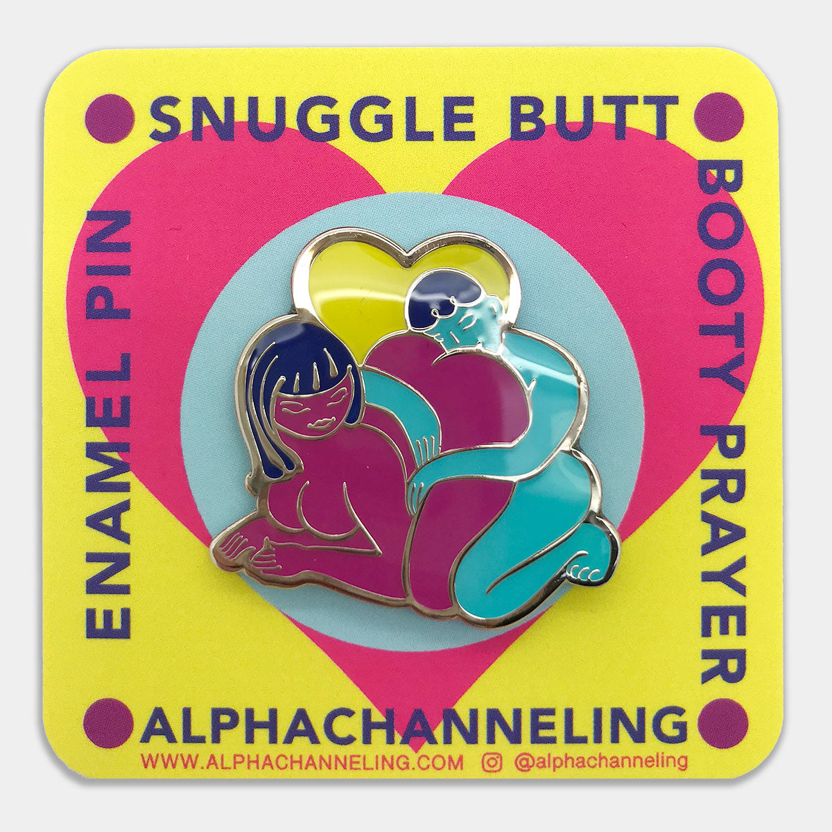 Snugglebutt Pin or Keychain