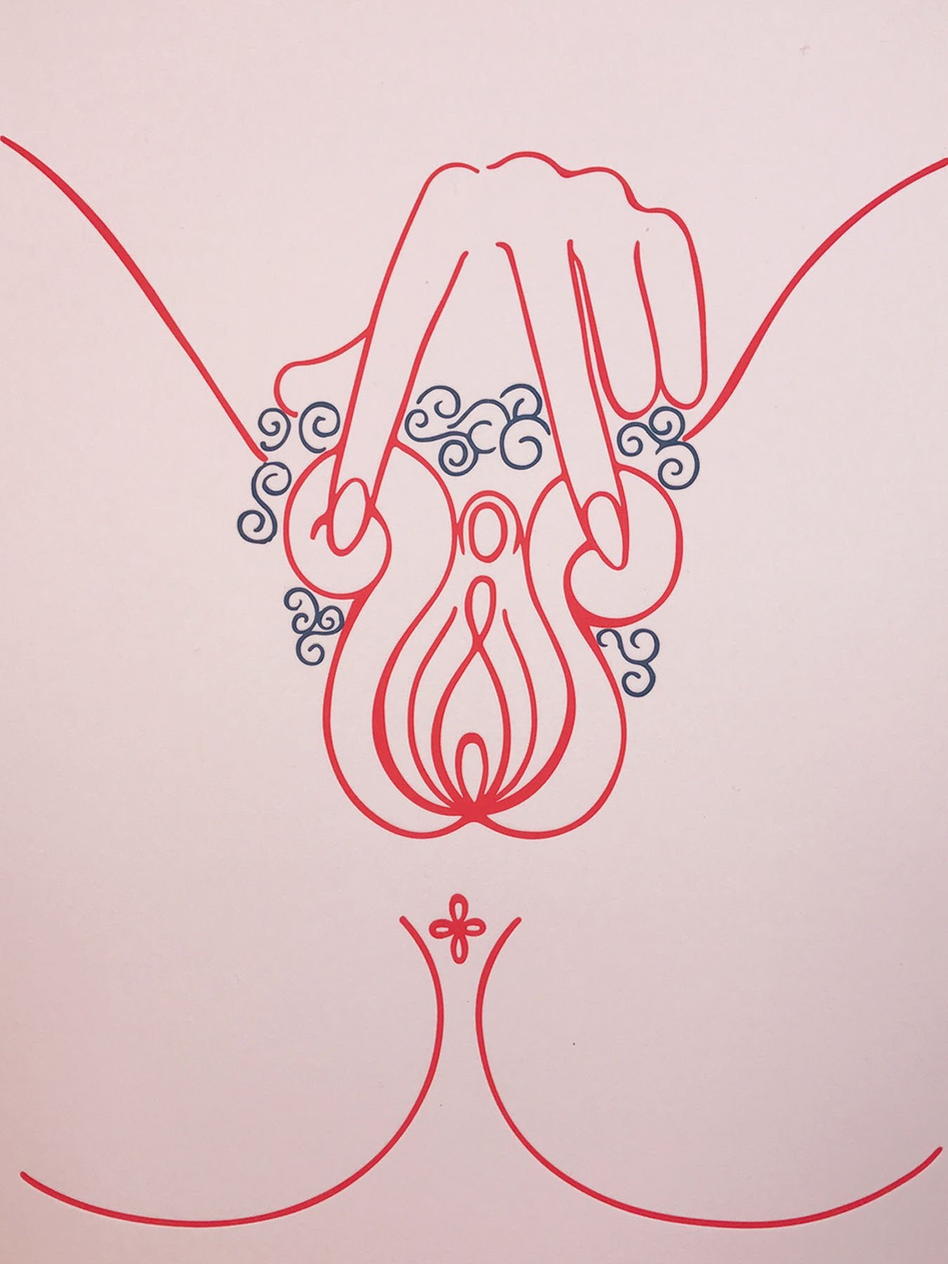 Pussy Power - Letterpress Print