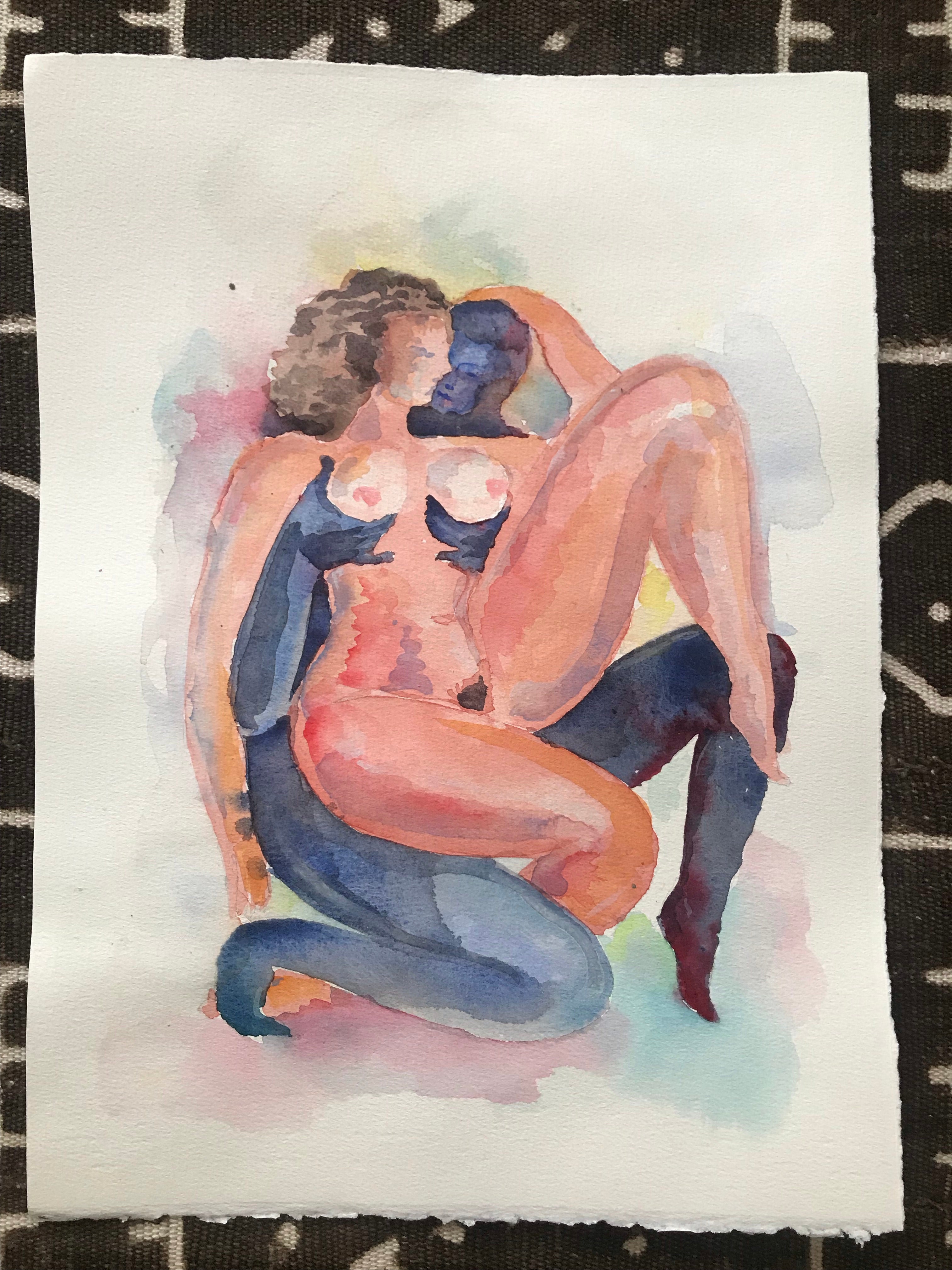 Día de soporte nocturno: arte original
