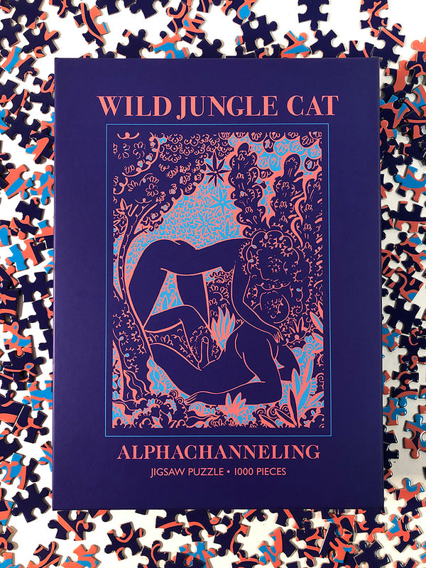 Wild Jungle Cat- Rompecabezas de 1000 piezas
