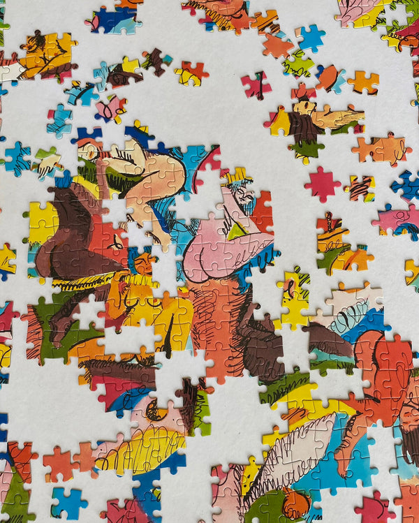 Peach Tree- 500 Piece Jigsaw Puzzle
