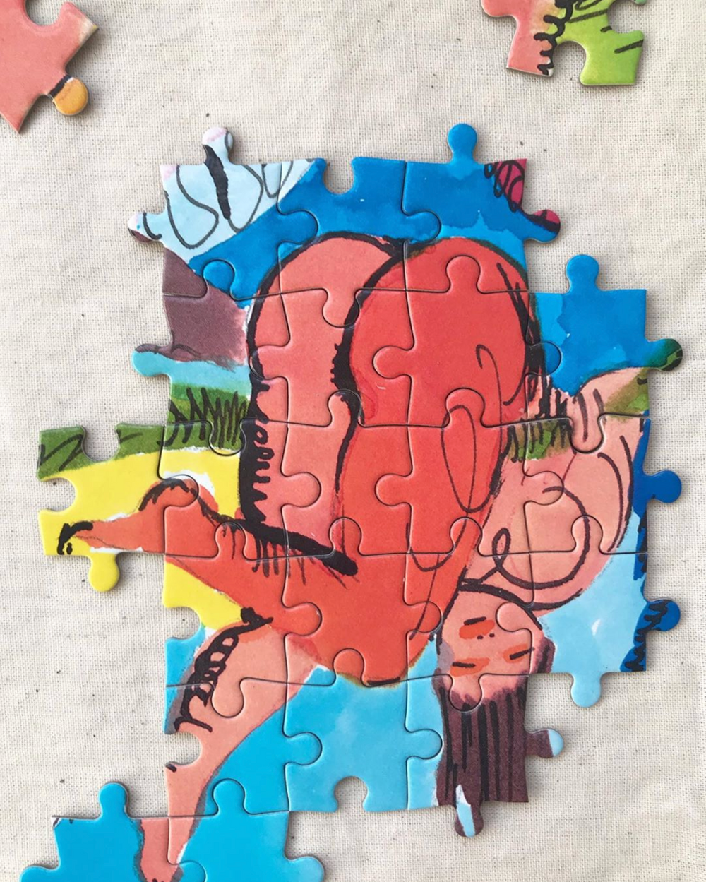 Peach Tree- 500 Piece Jigsaw Puzzle – ALPHACHANNELING Peach Tree- 500 Piece Jigsaw Puzzle – ALPHACHANNELING