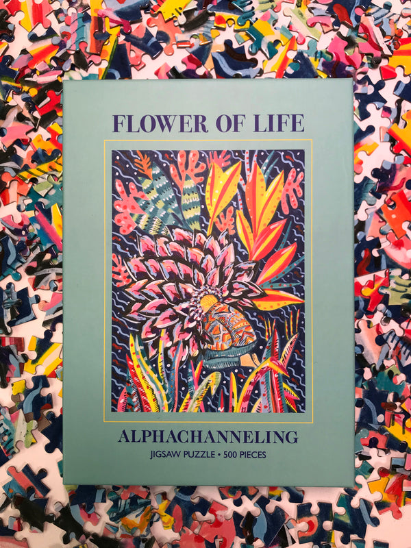Flor de la vida- Rompecabezas de 500 piezas