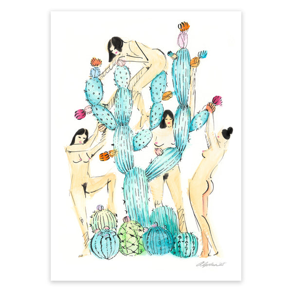 Babes in the Cactus Garden