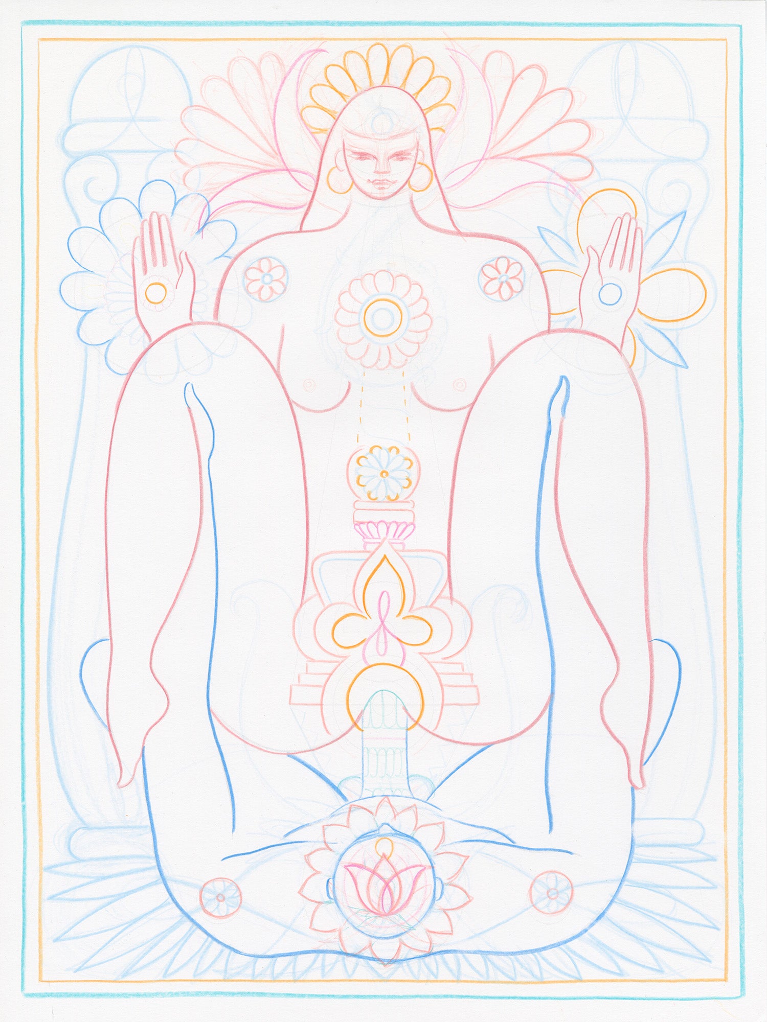 Root to Crown Drawing V1 - Original Art