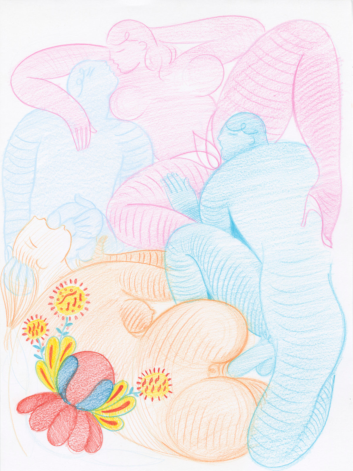 Virtuous Circle Color Version - Original Art