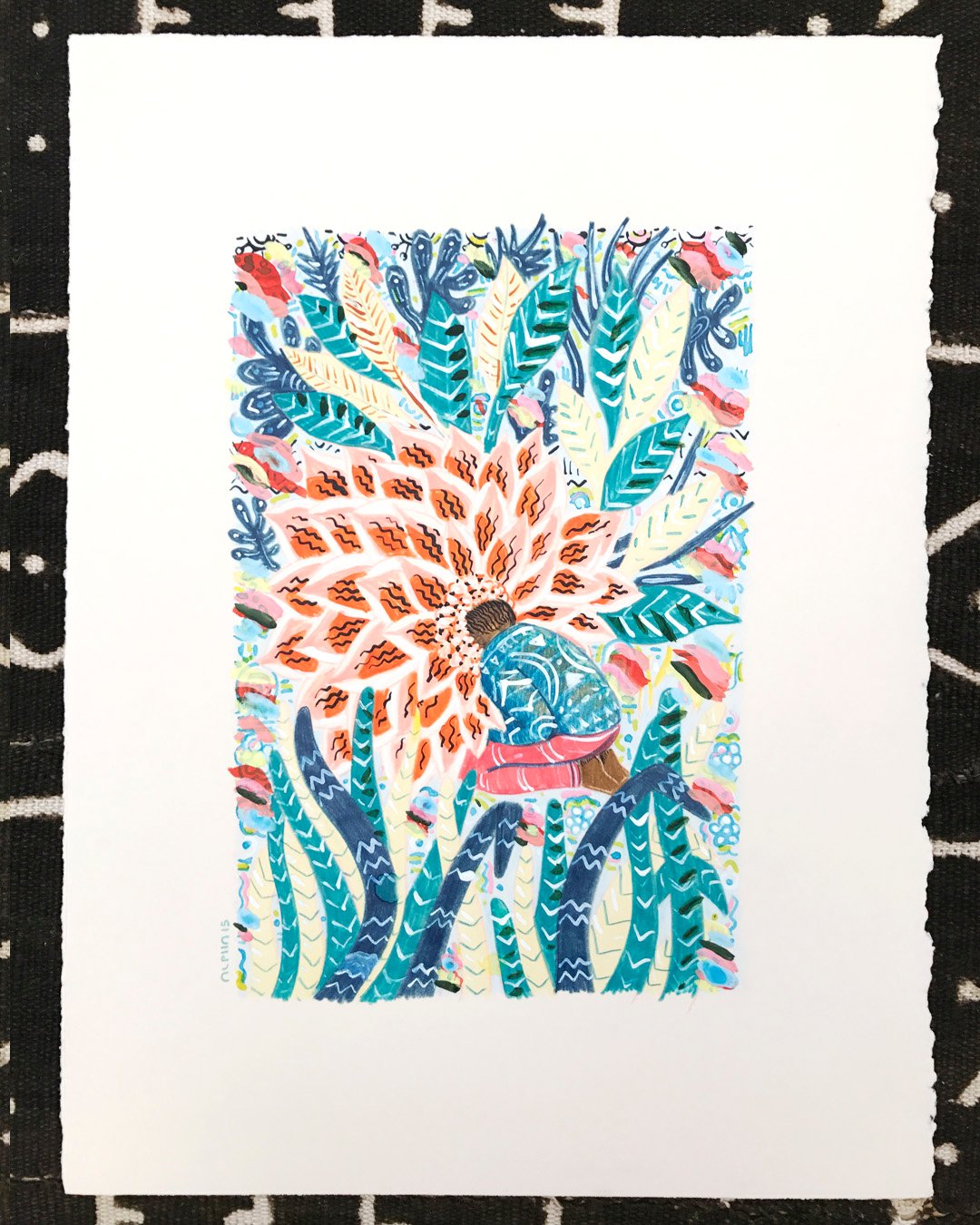 Flower of Life- Spring - Original Art