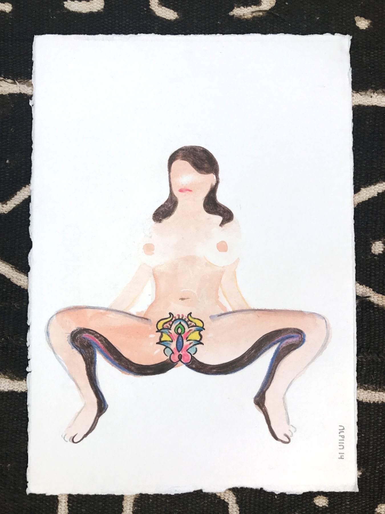 Original Art- Warrior Pose
