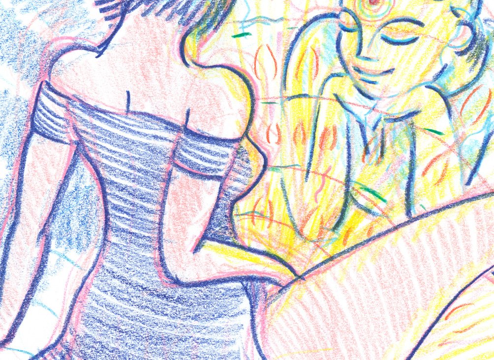 Fellow Being Radiated By Babe's Orgasm