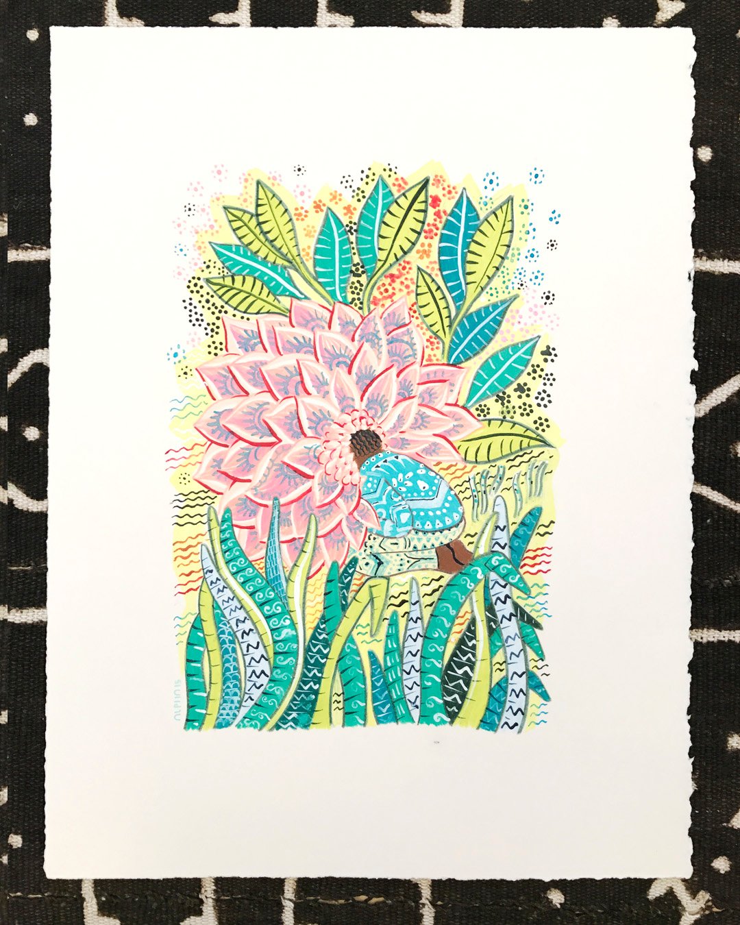 Flower of Life- Morning Sun - Original Art
