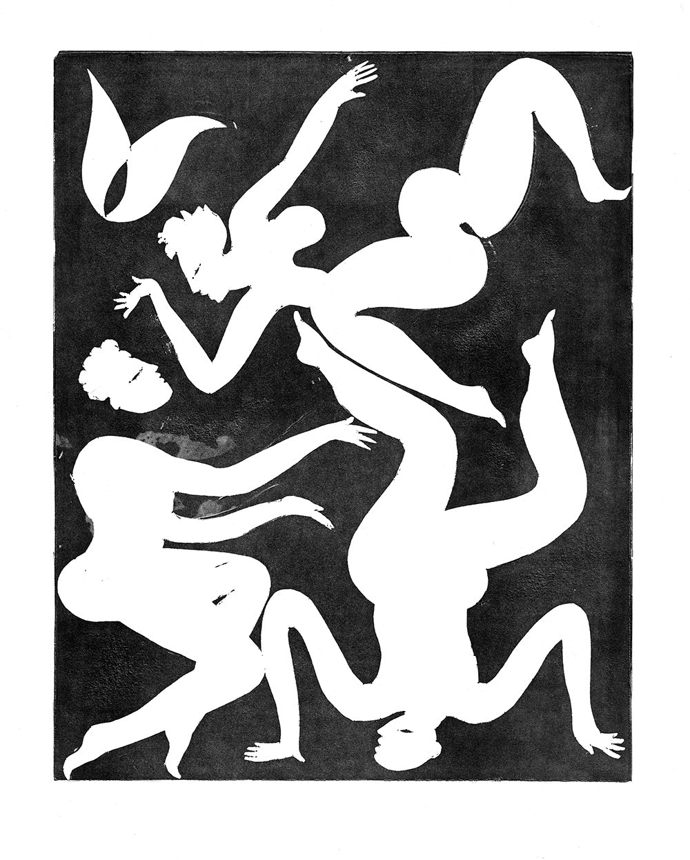 Lovers Tumble 17X22 Large Print