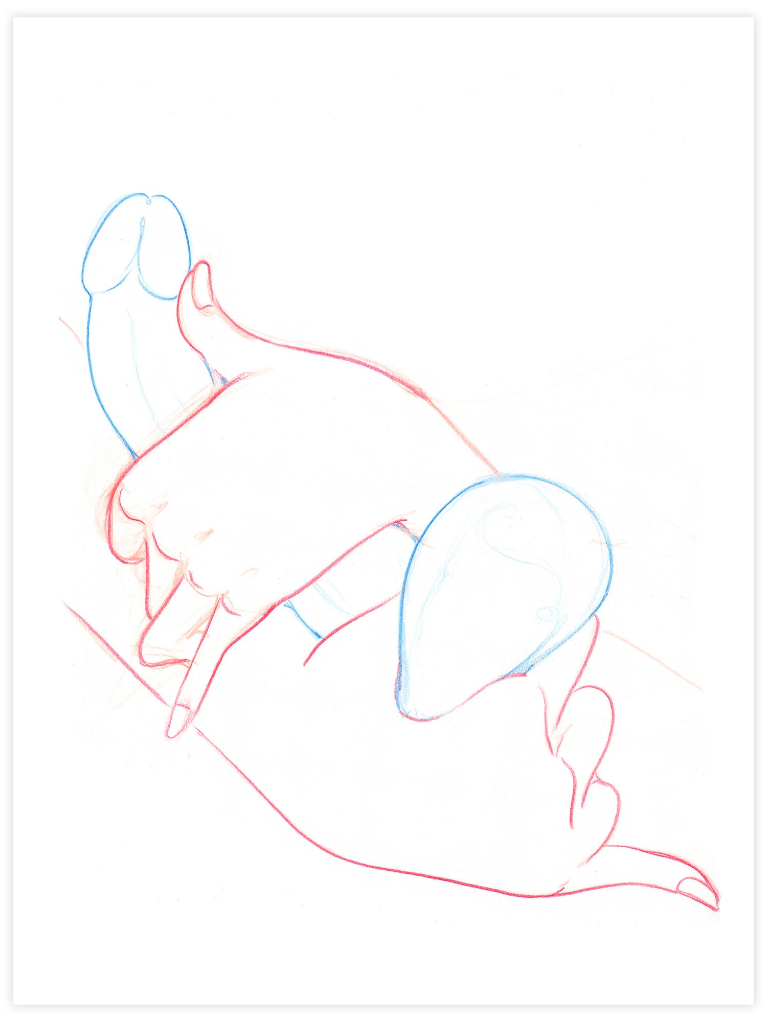 Lover's Hold - Print