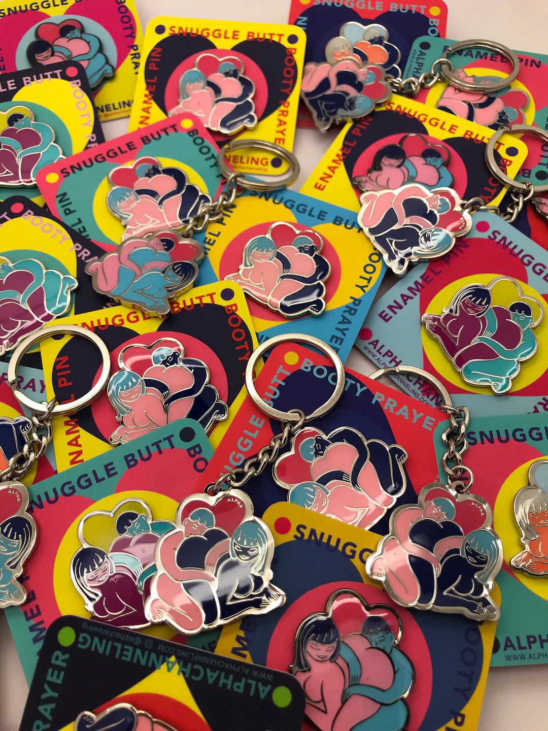 Pin o llavero Snugglebutt