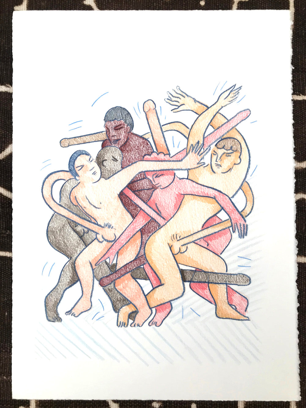 Cinco de Bastos - Arte Original