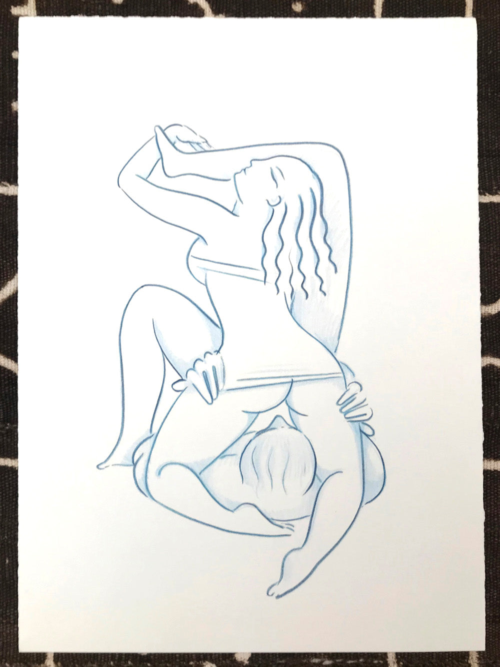 Nena mandona - Arte original