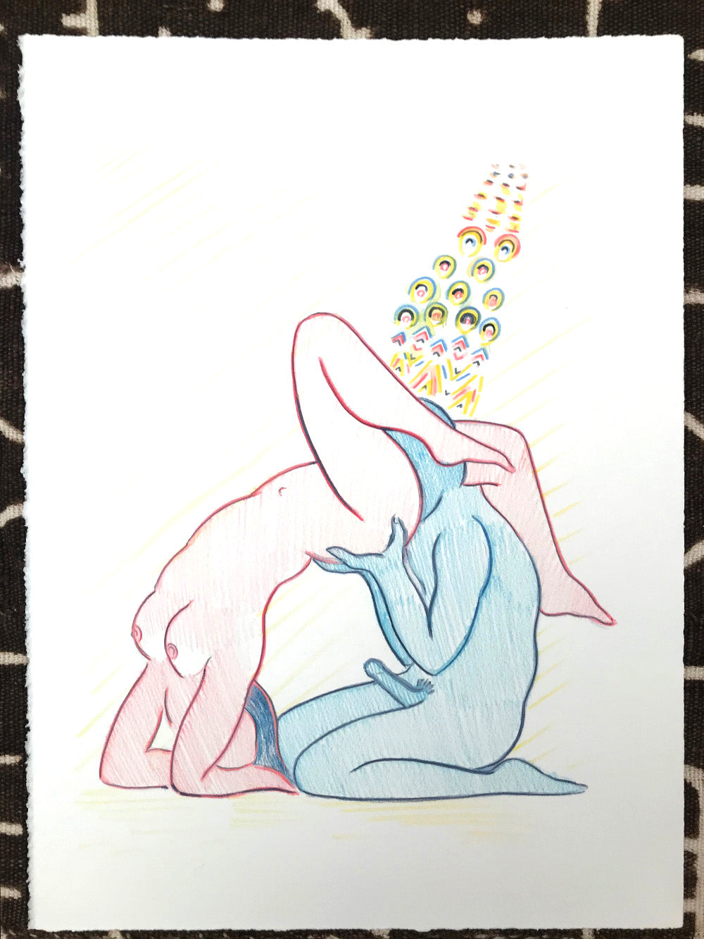 Sigue tu dicha - Arte original