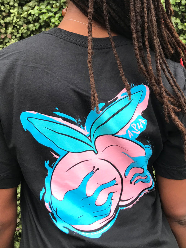 Camiseta: Peach Grab