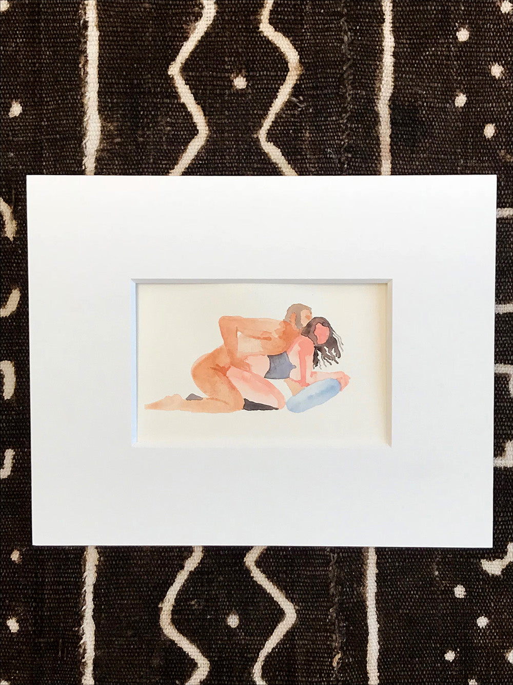 Arte original- Montando el borde- Pequeño trabajo