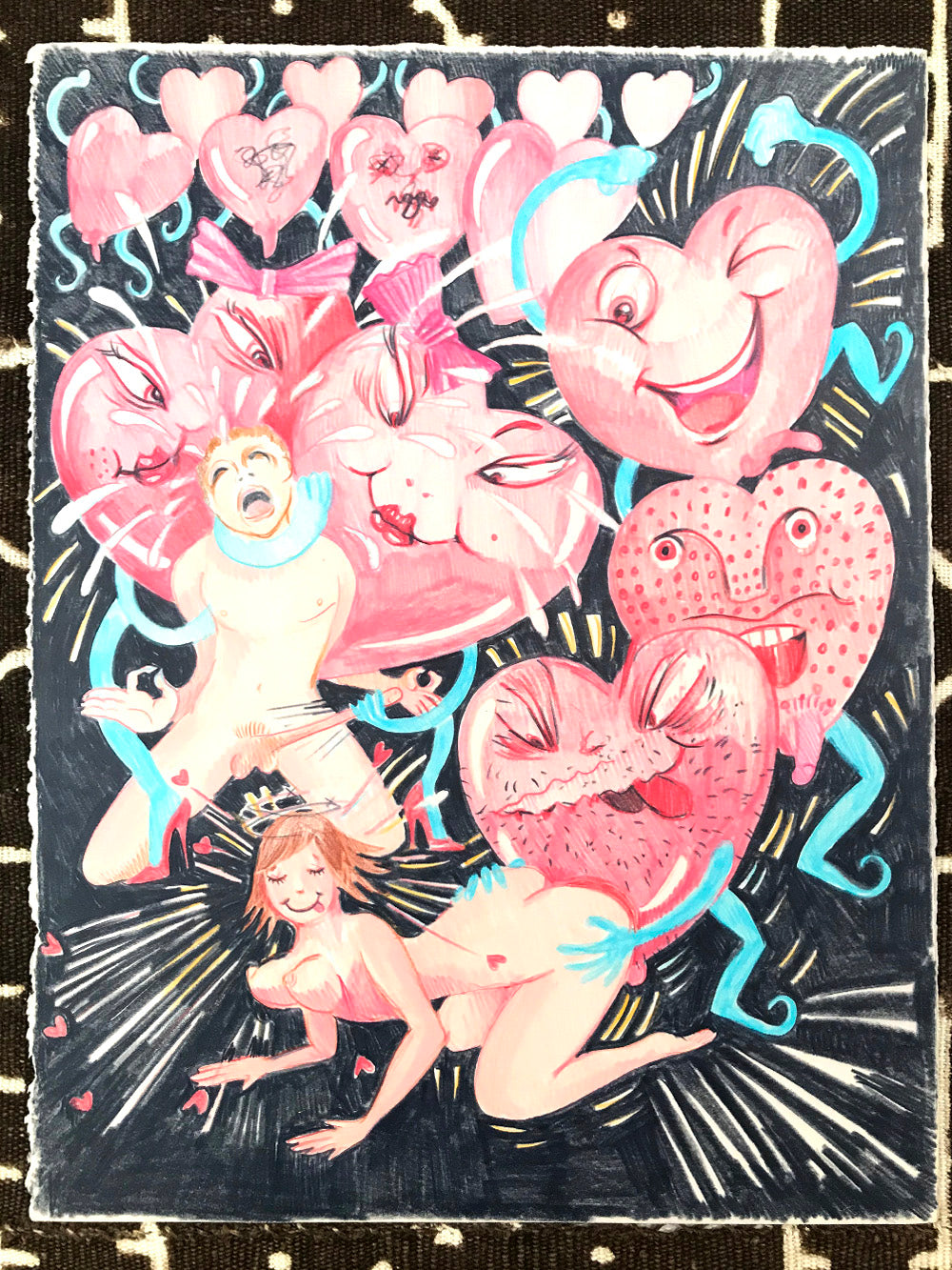 Novios - Arte original