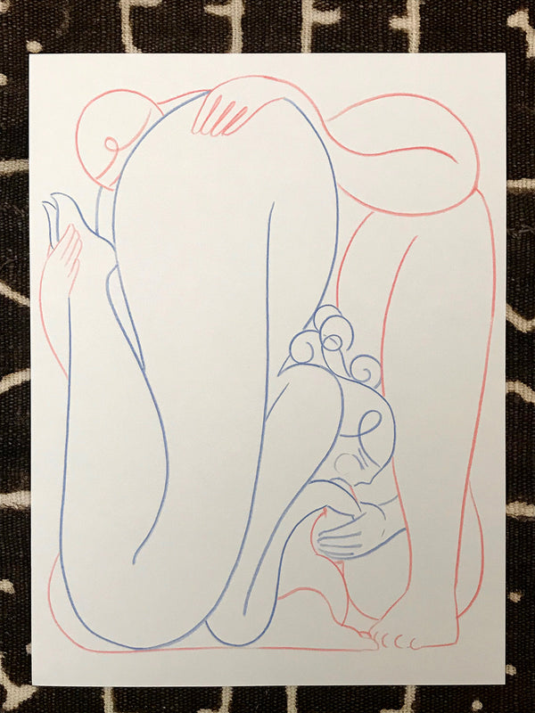 Arte original- Caras y colas- Apretado