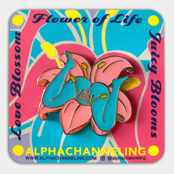 Flower of Life Pin