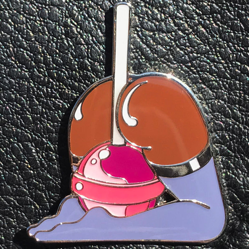 Lollipop Pin or Keychain
