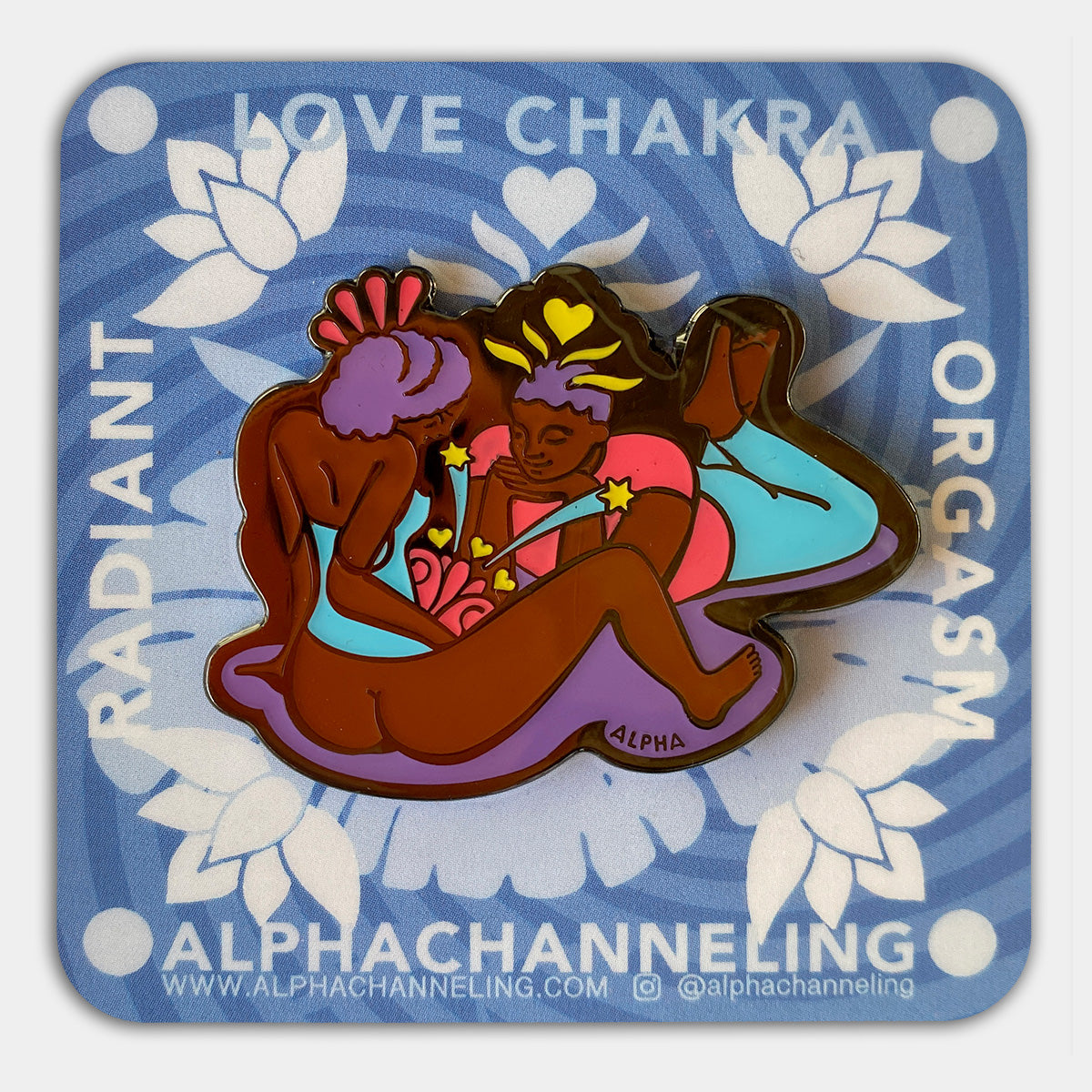 Amor Chakra Pin o Llavero