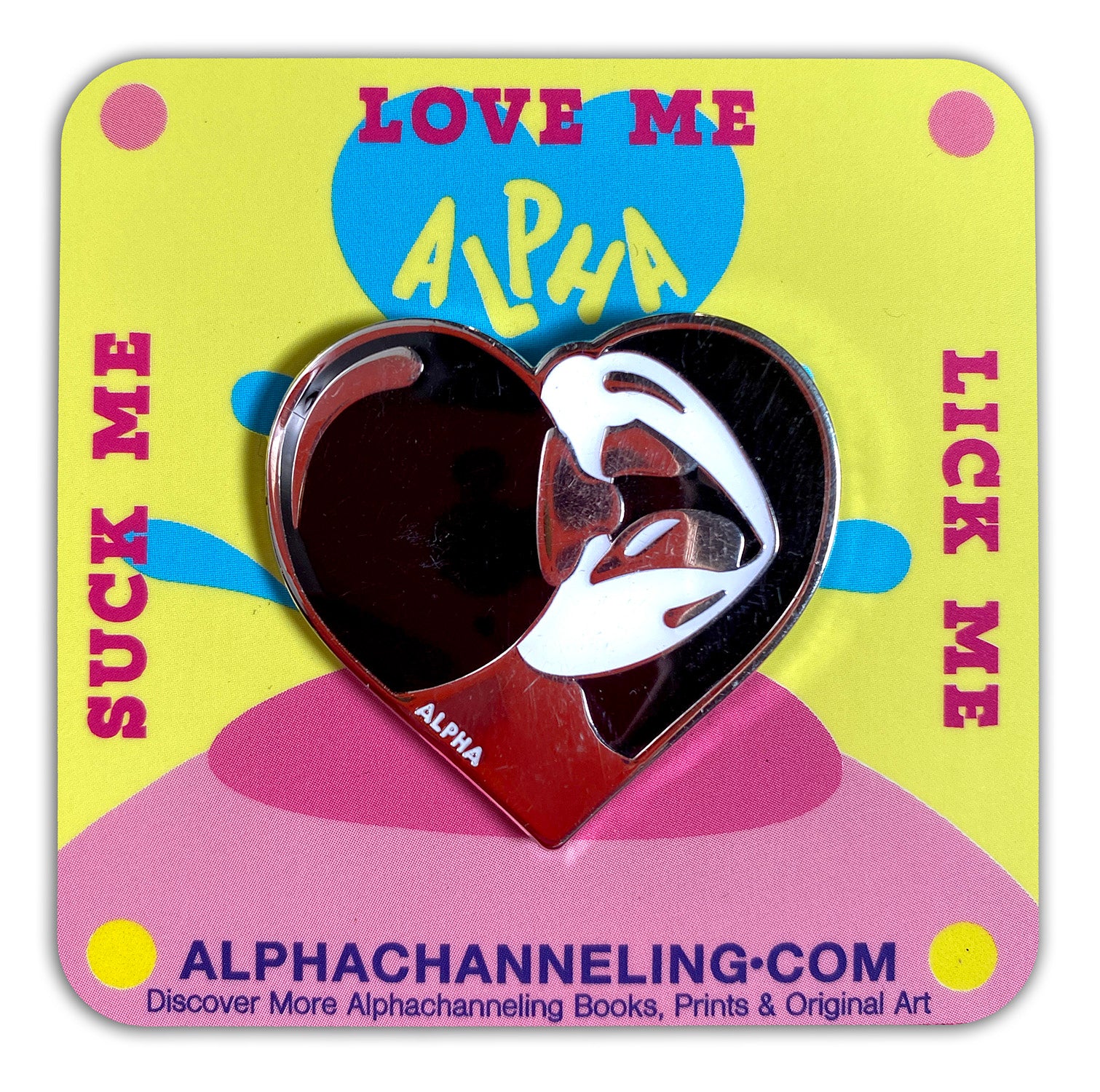 Love Lips Pin or Keychain