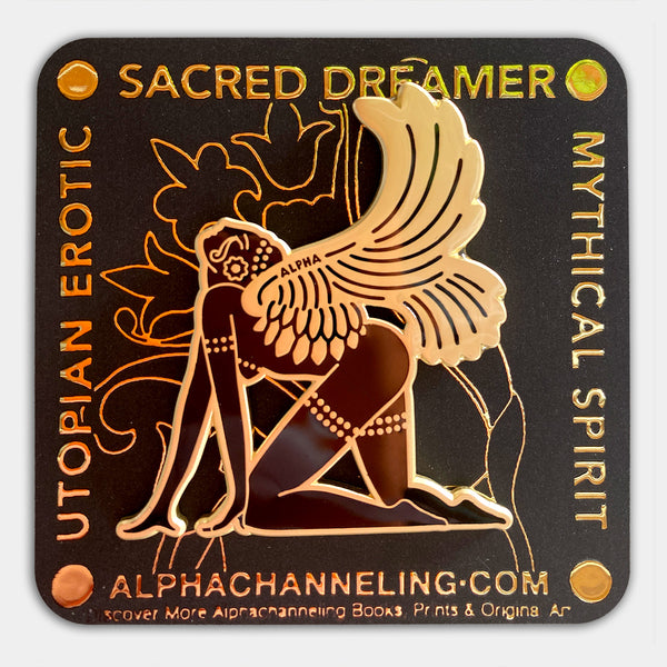 Sacred Dreamer Pin or Keychain