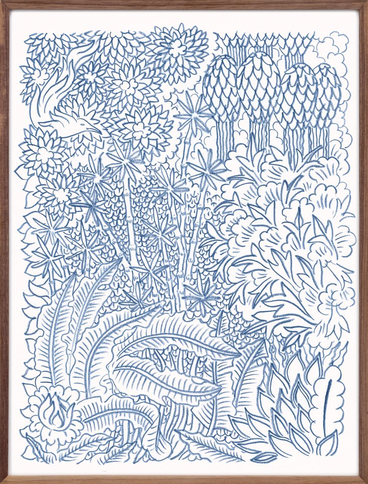 JUNGLE - FACING TOWARDS THE RIVER