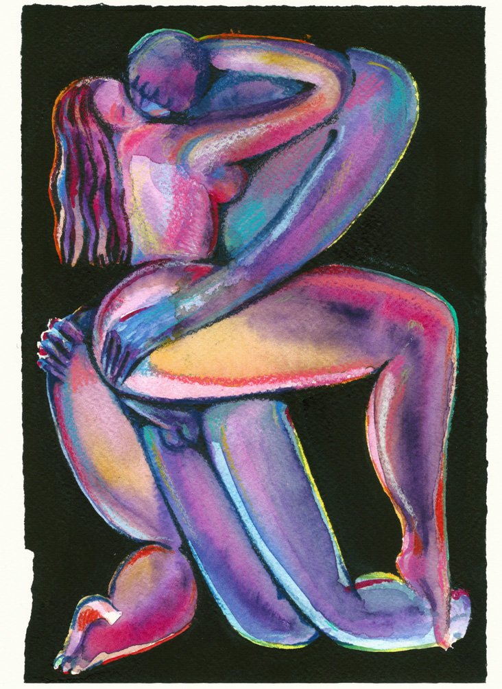 Two Becomes One-Original Art